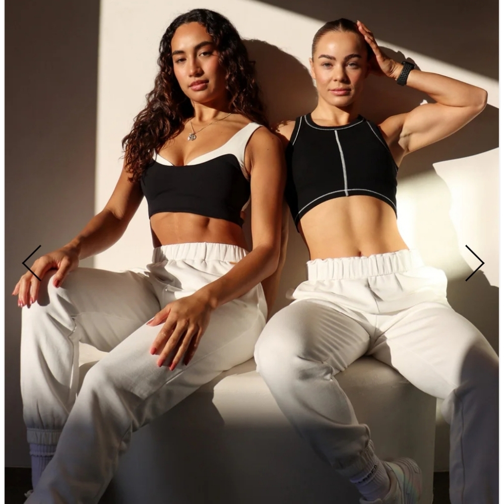 NWT! Bundle! Cleo Harper TRANSIT JOGGERS! BLACK & SALT